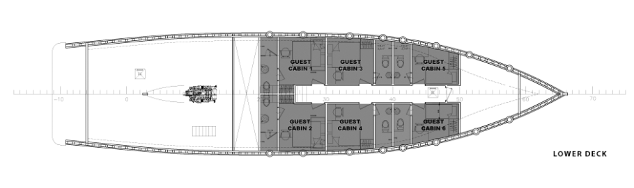 Ambai's Layout 3 - lower deck and cabins