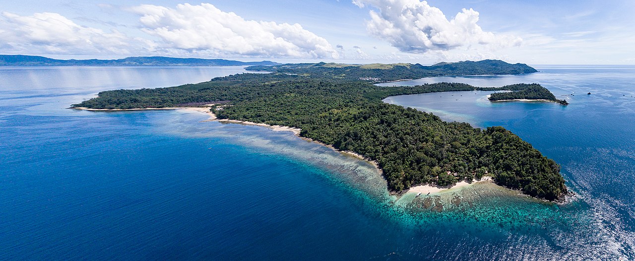 Bangka Island aerial view