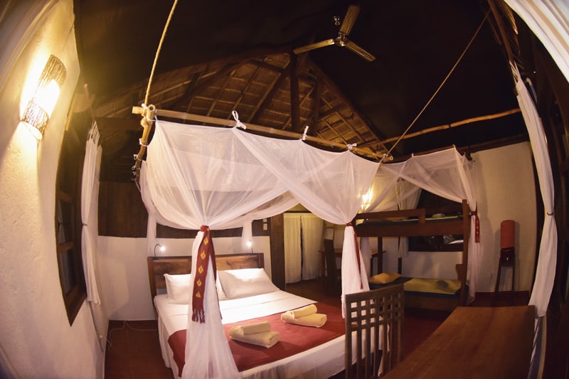 Family accommodations at Alor Divers Resort
