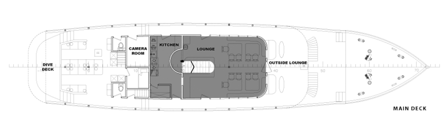 Ambai's Layout 2 - main deck and cabins
