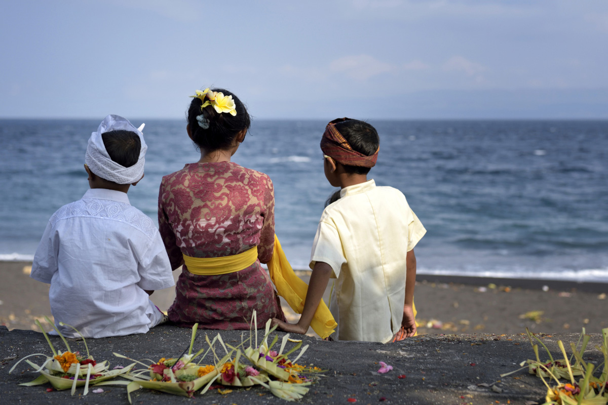 Bali kids in the Melati