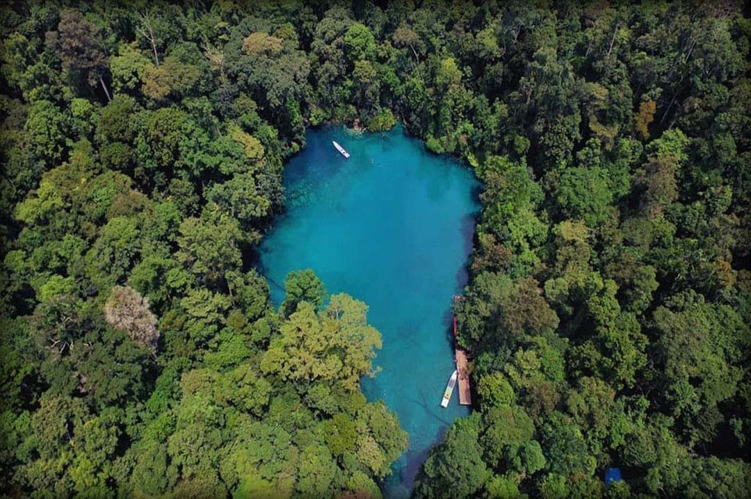 Kakaban Lake in Derawan