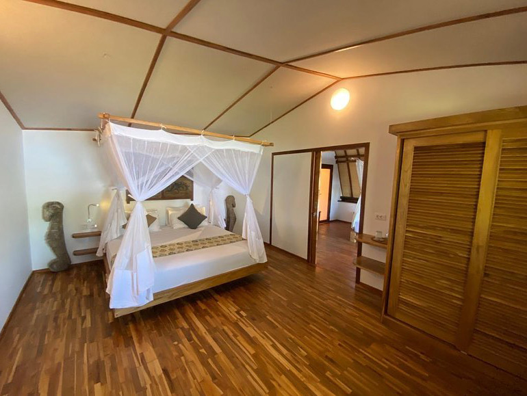 Double accommodations at Komodo Resort