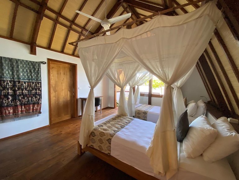 Twin accommodations at Komodo Resort