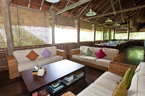 Indoors facilities at Kri Eco Resort
