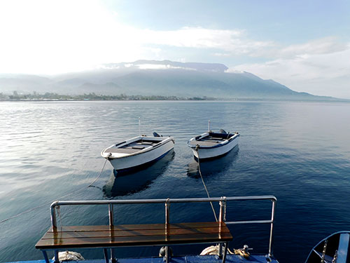 Maluku Explorer's dive boats
