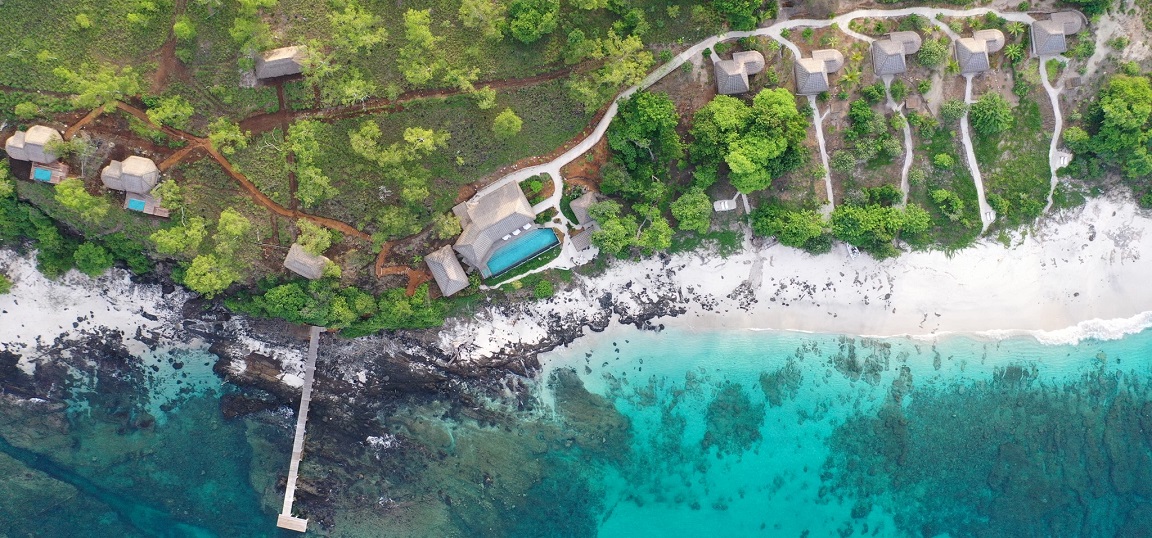 Cliff villas at Savu South Alor Resort