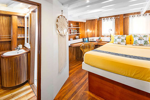 Seahorse's deluxe double cabins 7 and 8