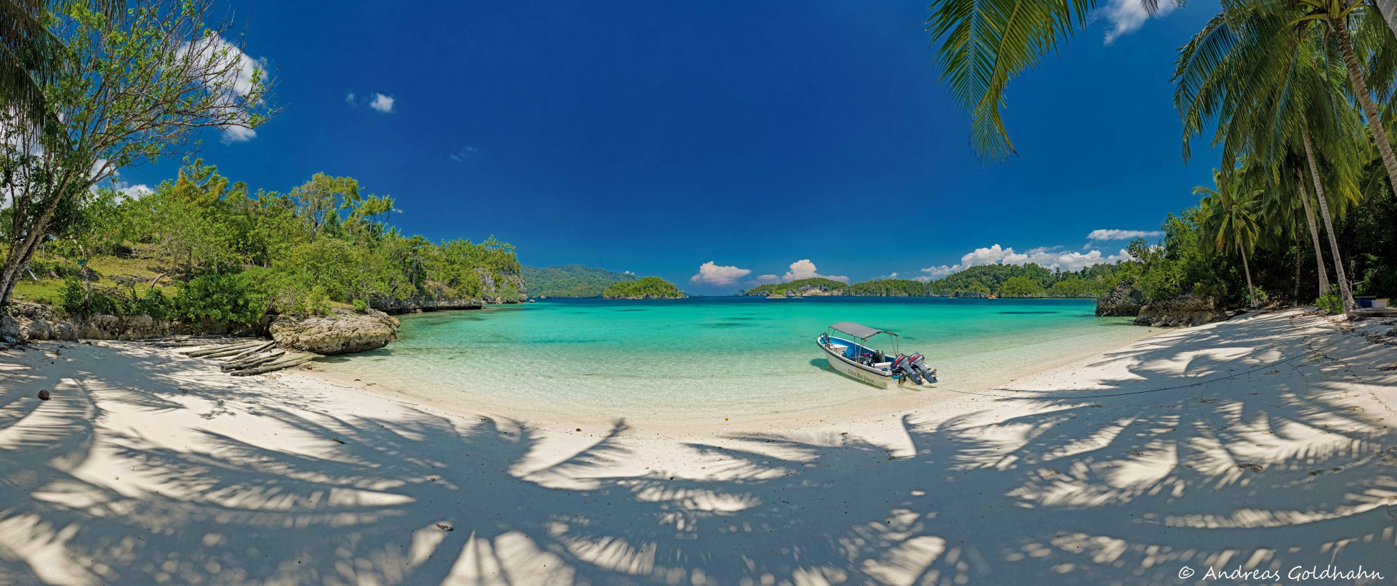 Location of Triton Bay Divers Resort in Indonesia