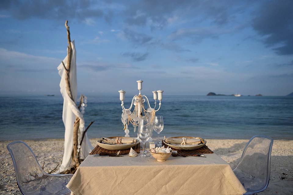 special location for special celebration a wedding or honeymoon