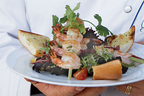 Samata's chef on board
