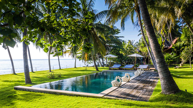 7 Bedroom Villa Spectacular Ocean View Bali - Watch on YouTube “Swimming