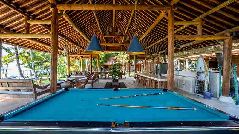 7 Bedroom Villa Spectacular Ocean View Bali - Watch on YouTube “Billiard