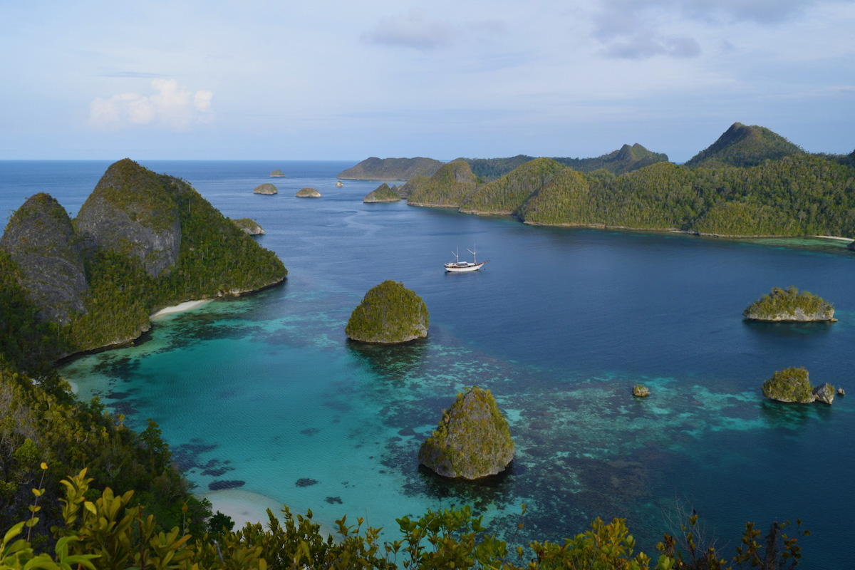 Samambaia Liveaboard in Wayag Island Group