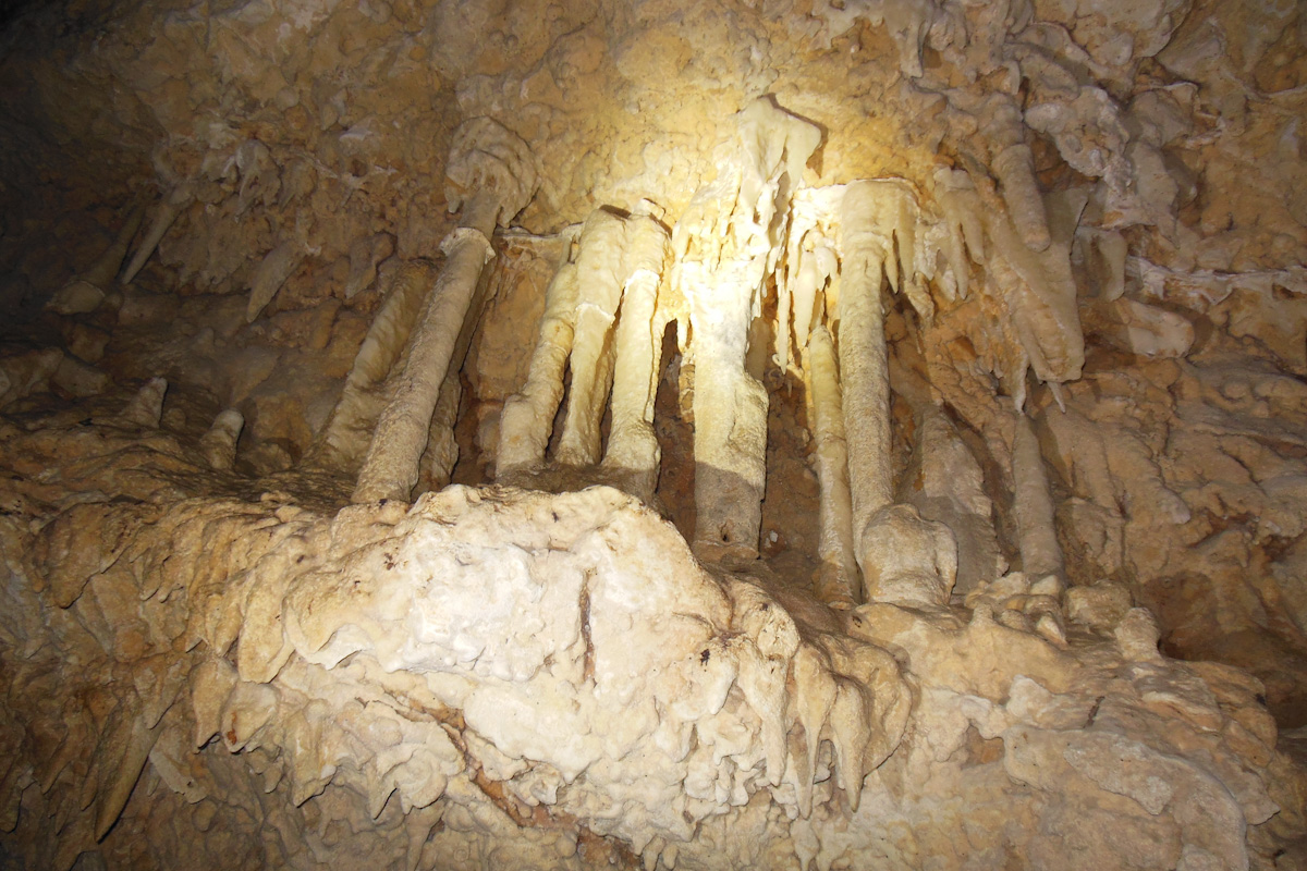 Stalactite cave in Misool