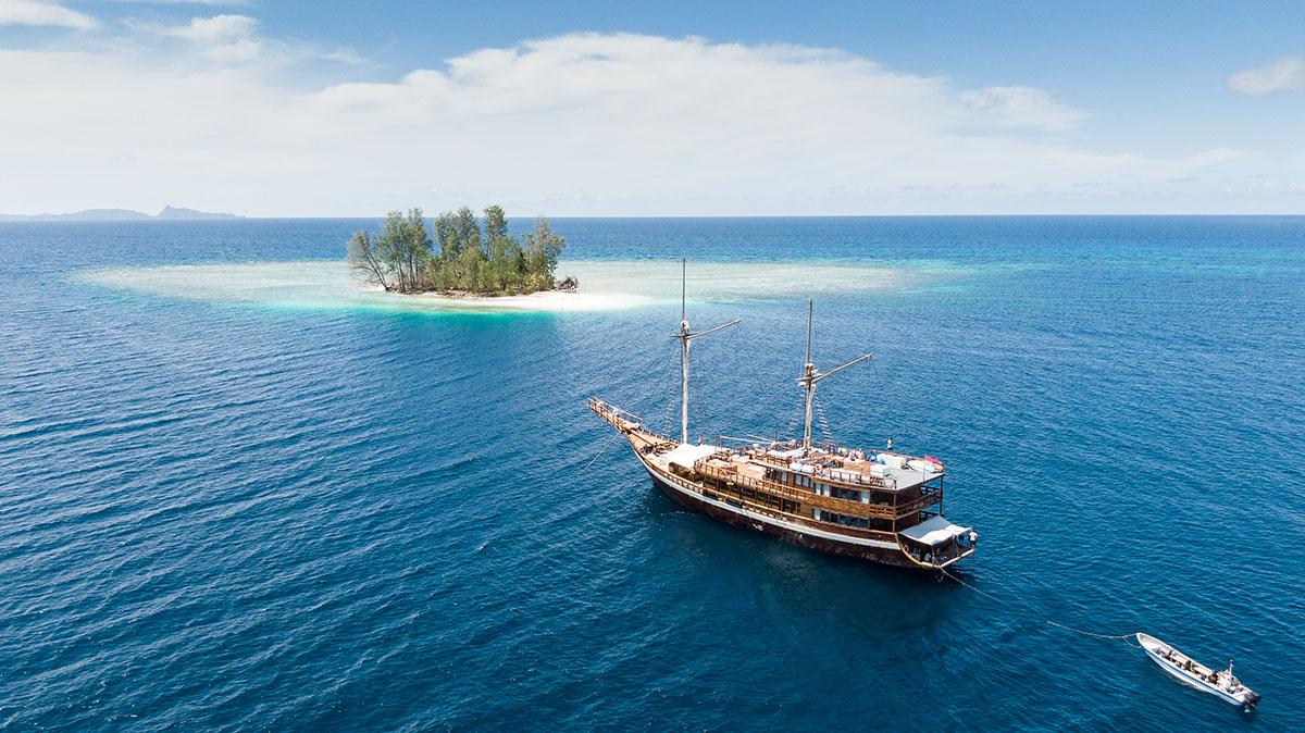 Coralia Liveaboard dive cruises in Banda Sea