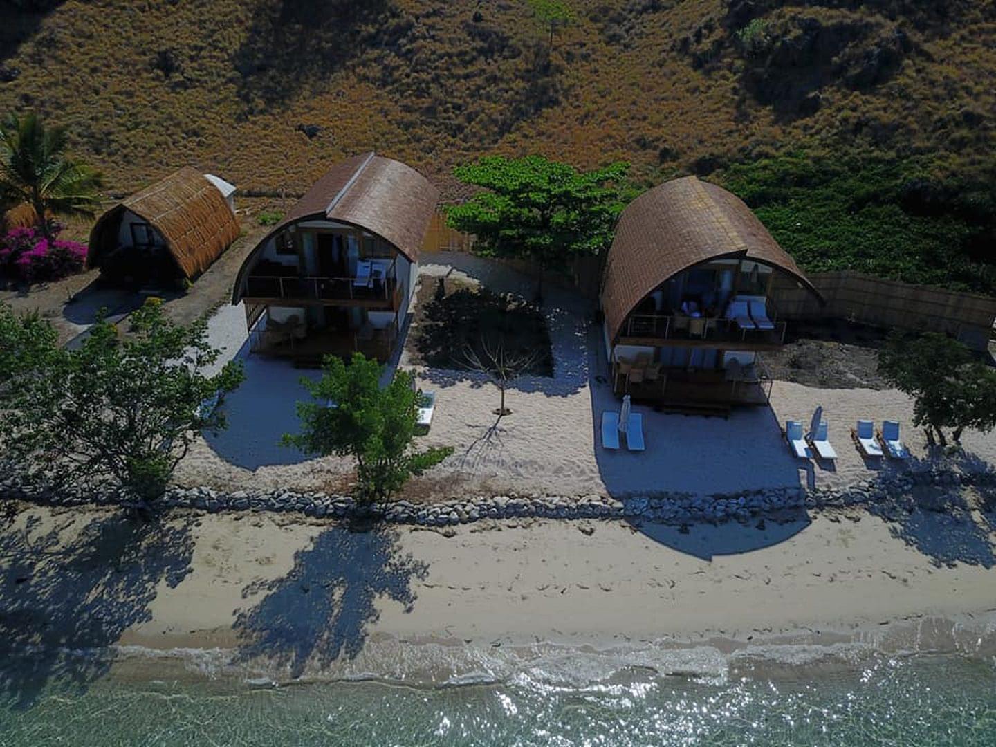 Grand beach suite at Komodo Resort
