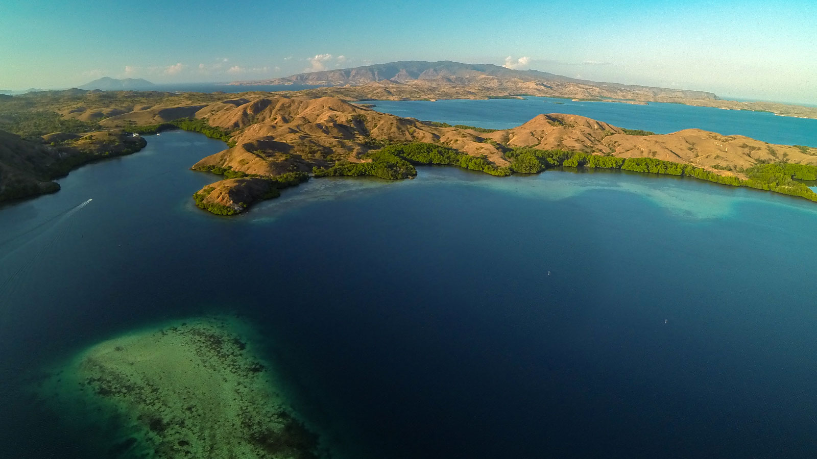 Flores coast in Ring of Fire dive cruise