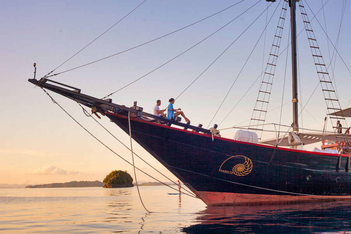 Samata redefined the luxury liveaboard experience in Indonesia

