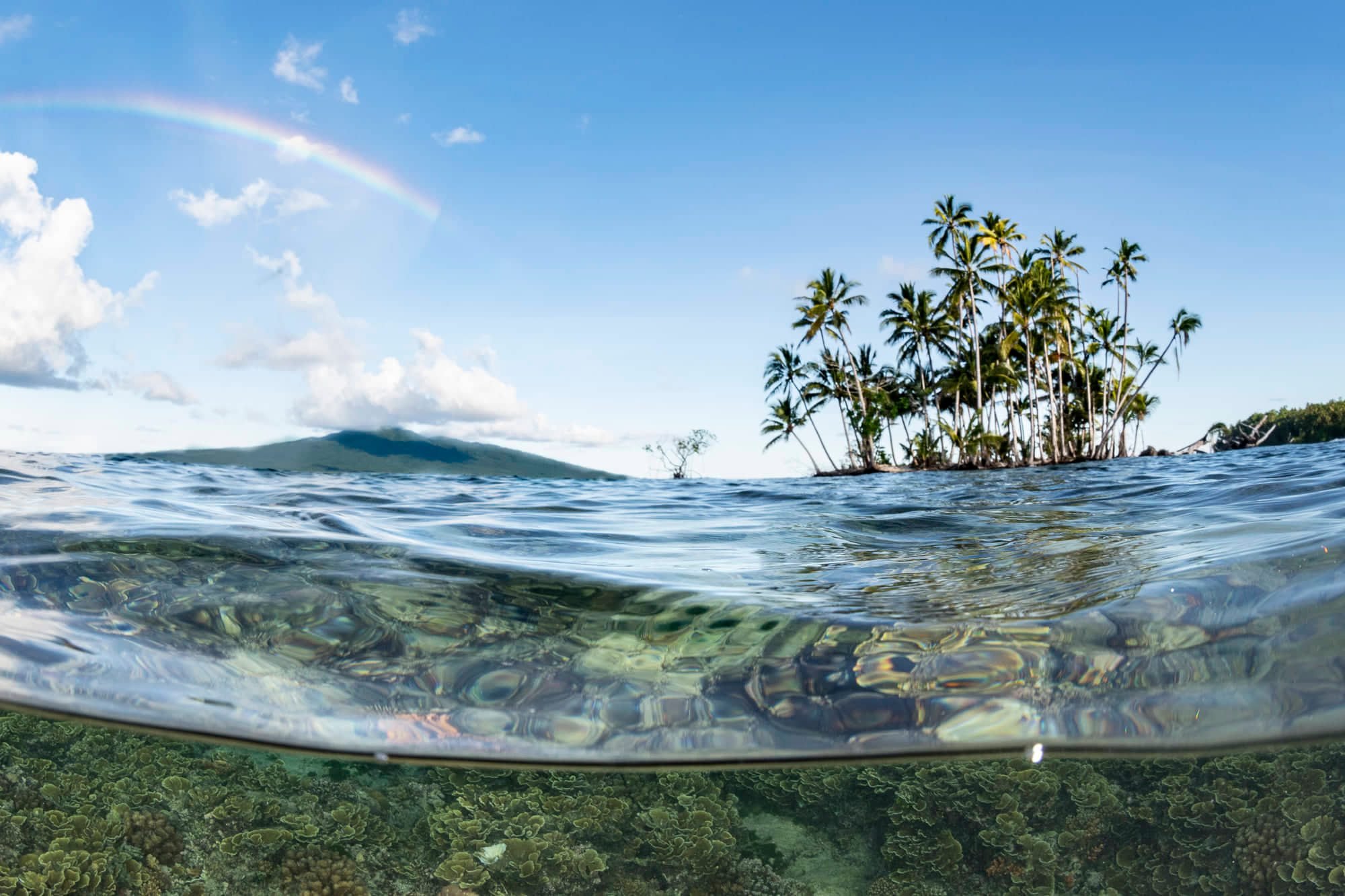 Of volcanic origin Solomon Islands
