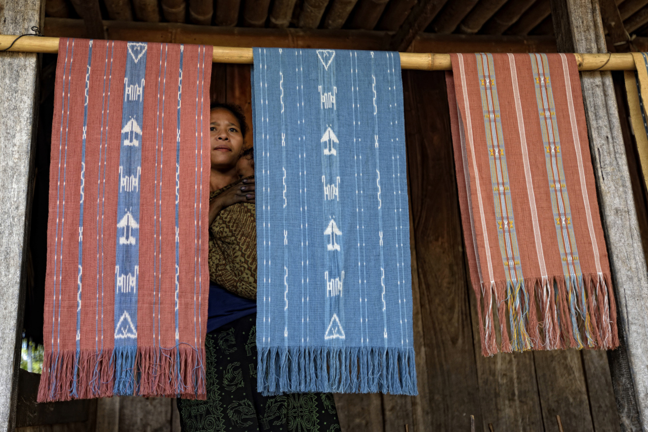 Ikat from Flores Island
