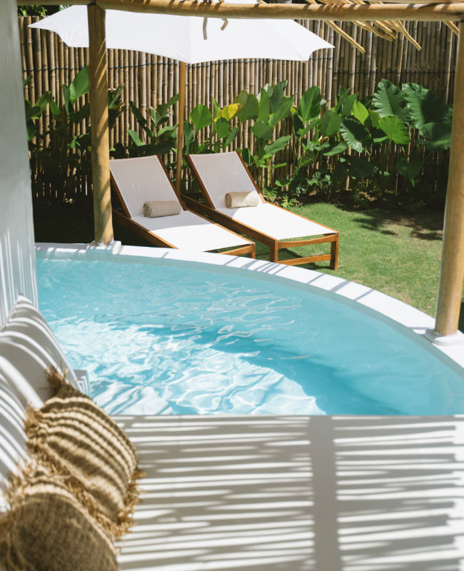 Villa Gaia is two bedroom villa at Awera Resort in the Mentawai Islands