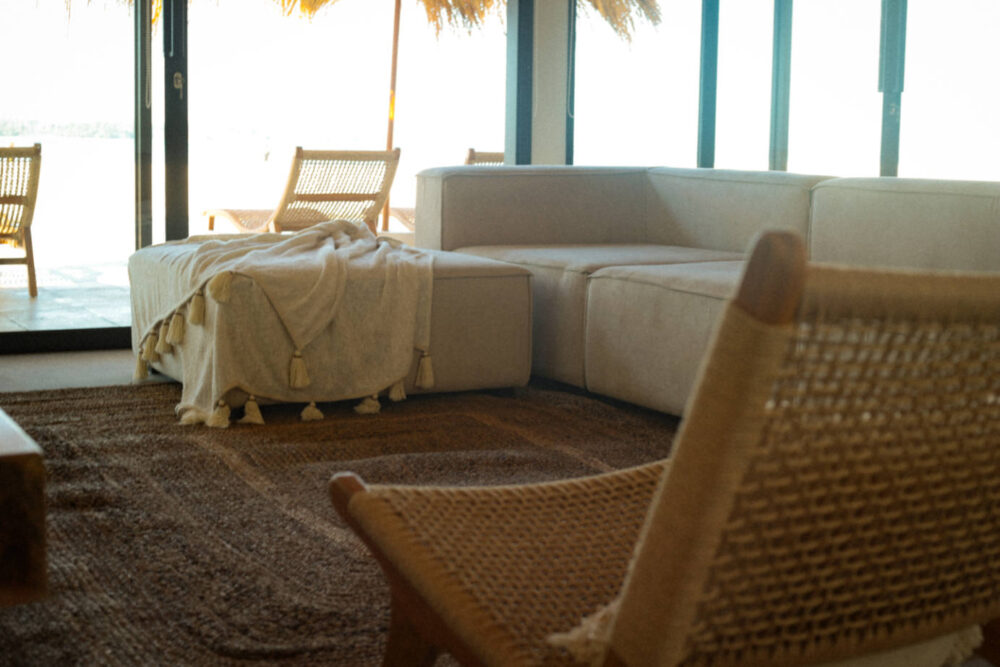 Villa Akoa is a beachfront property at Awera Resort in the Mentawai Islands